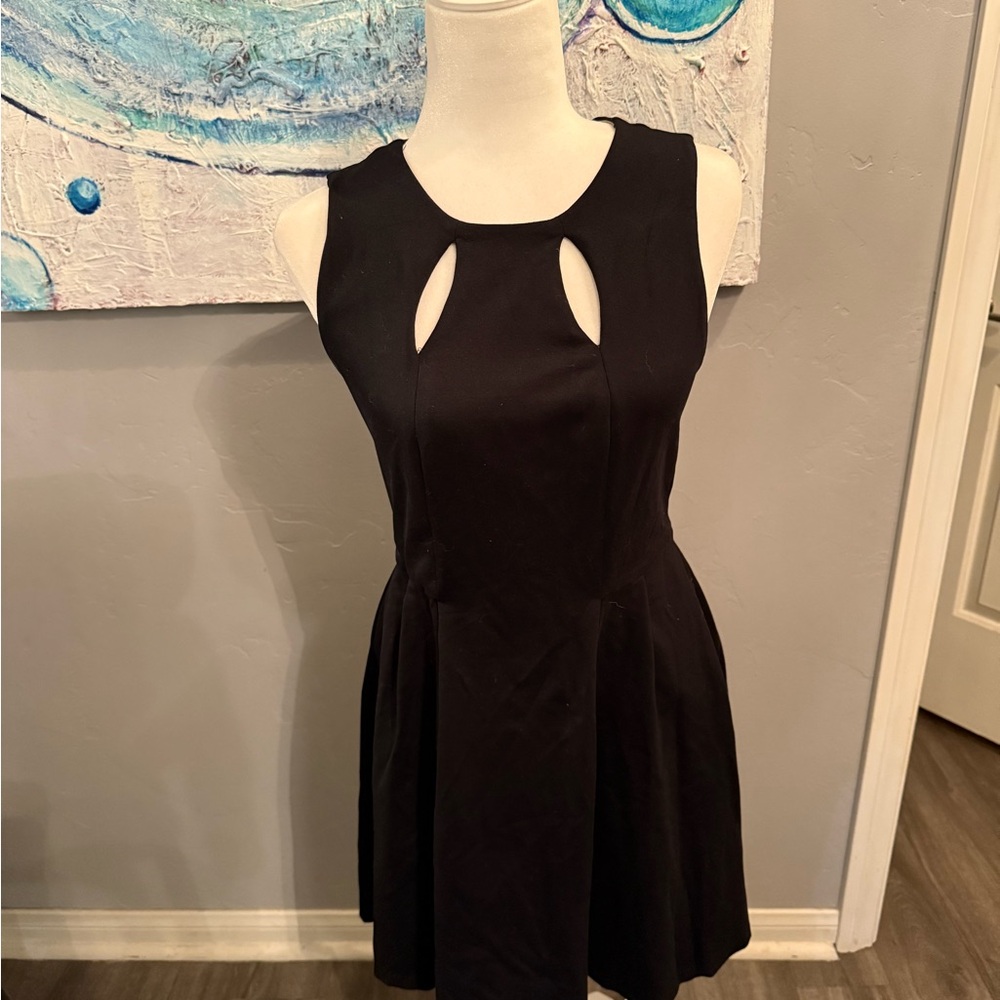 Cynthia Rowley Black Cutout Mini Dress